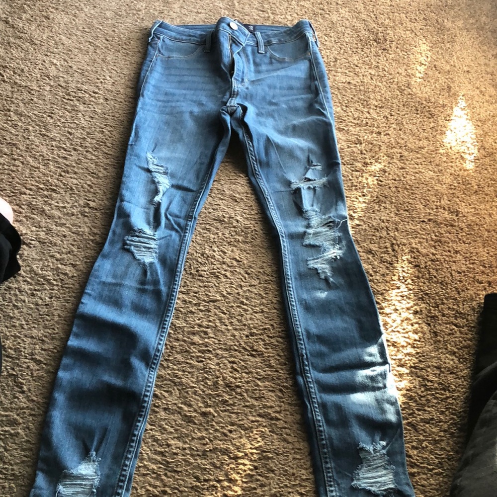High rise jeans